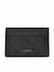 Leather Men's Wallet Coins Black