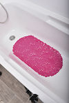 Eurocasa 1253 Bathtub Mat with Suction Cups Pink 36x69cm