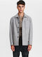 Herren Mantel Gray
