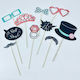 Photo Booth Prop for Party with Theme "Marriage" Set of 10pcs