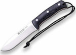 Joker Nomad Knife Black with Blade made of Stainless Steel in Sheath