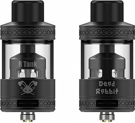 Hellvape Dead Rabbit R Atomizor pentru Țigări Electronice RTA 5ml 25.5mm Matte Black