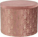 Aria Trade Velvet Decorative Box AT100605 Pink 16x16x12cm