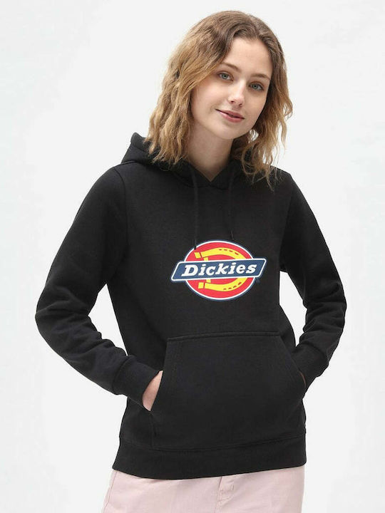 Women's Sweatshirt Hooded Black