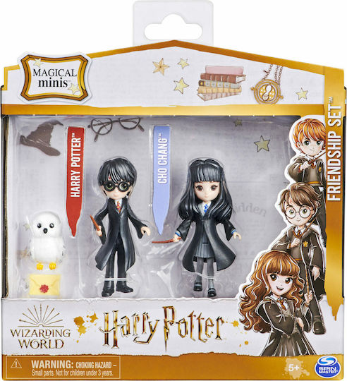 Spin Master Jucărie Miniatură Wizarding World Magical Minis Harry Potter and Cho Chang Friendship Set pentru 5+ ani Ani