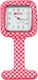 Gima Hearts Analog Nurse Watch Portable Κόκκινο