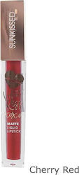 Sunkissed Flüssig Lippenstift Samt Cherry Red Sunkissed Flüssig Lippenstift Samt Cherry Red
