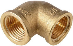 Viospiral Pipe Elbow Fitting Brass 2" Female C1110040402