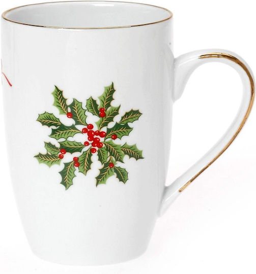Cryspo Trio Becher mit Blumen & Zweigen