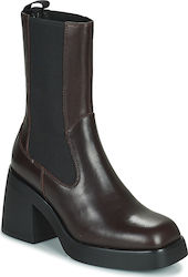 Vagabond Women's Leather Chelsea Boots Brown