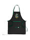 Graffiti Harry Potter Slytherin Apron Black 85x70cm