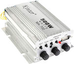 Car Audio Amplifier MA-700 Kinter Mini με Τηλεχειριστήριο USB/AUX/FM/MP3 2 Channels