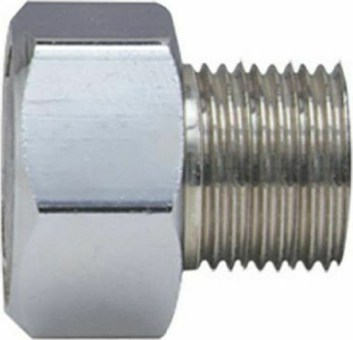 Viospiral Θηλυκή Μούφα Γαλβανιζέ Εξάγωνη 3/8" 00-642