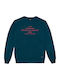 Double Men's Sweatshirt Petrol Blue