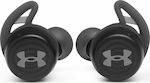 JBL UnderArmour Streak In-ear Bluetooth Handsfree Ακουστικά με Αντοχή στον Ιδρώτα και Θήκη Φόρτισης Μαύρα