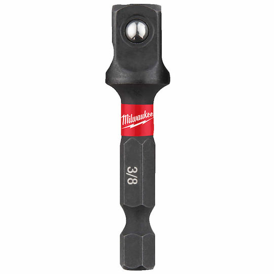 Milwaukee Adapter with Socket HEX and Output 3/8''