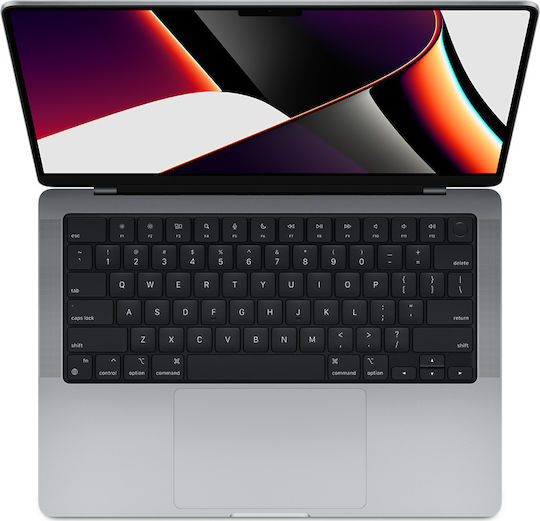 Apple MacBook Pro 14" (2021) Retina Display 120Hz (M1-8-Core/16GB/512GB SSD/14-Core GPU) Space Gray (GR Keyboard)
