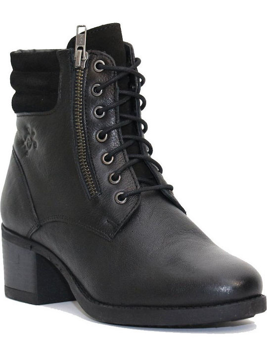 Women's Boots Pyramis 2229 Black Leather