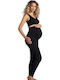 CW490 Maternity Leggings Black