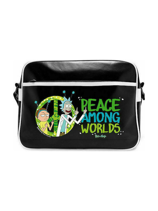 Abysse Peace - Vinyl Kids Bag Shoulder Bag Black 38cmx12.5cmx29cmcm