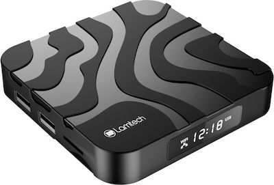 Lamtech TV Box LAM023473 6K UHD με WiFi USB 2.0 4GB RAM και 32GB Αποθηκευτικό Χώρο με Λειτουργικό Android 10.0