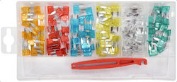 Yato Set Siguranțe Auto Lamelare 121buc Yato Set Siguranțe Auto Lamelare 121buc