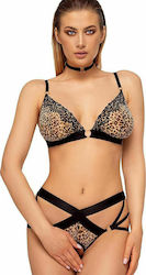 Anais Apparel Izaro Sexy Lingerie Set Brown 2 Pieces Anais Apparel Izaro Sexy Lingerie Set Brown 2 Pieces