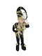 Iliadis Christmas Fabric Elf Figure Black 40cm