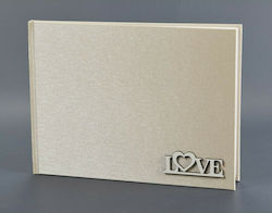 Nuova Vita Wedding Wish Book Beige 27 × 20cm