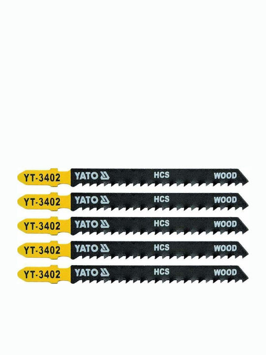 Yato YT-3408 Λάμες για Ξύλο 115mm 5τμχ