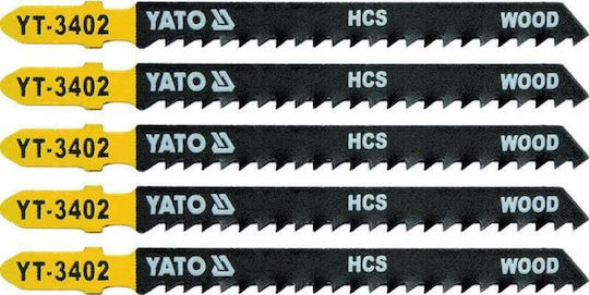 Yato YT-3408 Λάμες για Ξύλο 115mm 5τμχ