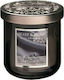 Heart & Home Scented Soy Candle Jar with Scent Vanilla & Cashmere Wood Black 115gr 1pcs