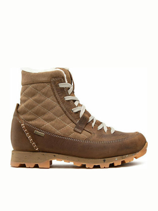 Aku Ega GTX Women's Hiking Boots Waterproof with Gore-Tex Membrane Brown