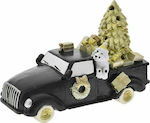 Iliadis Christmas Plastic Figure Car Black Leng...