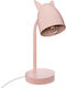 Spitishop Kids Desk Lamp Ears Pink 18x12.5x31cm