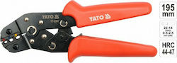 Yato Crimping Tool with Ratchet Mechanism (Length 195mm)