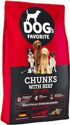 Happy Dog Dog's Favorite Chunks Beef 15kg Happy Dog Dog's Favorite Chunks Beef 15kg