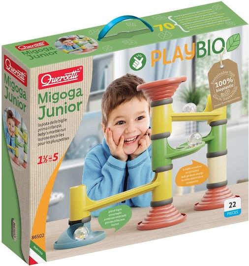 Quercetti Παιχνίδι Κατασκευών Πλαστικό Migoga Junior Bio για Παιδιά 1+ Ετών
