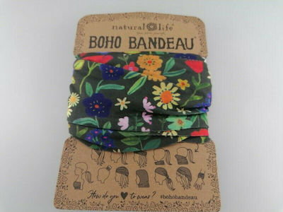 Natural Life Panglică pentru Păr Boho Bandeau Multicoloră 1buc