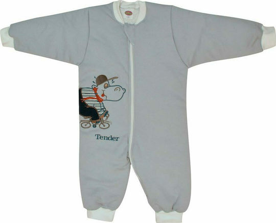 Tender Winter Schlafsack mit Füßen Hippo 2.5 Tog Grey