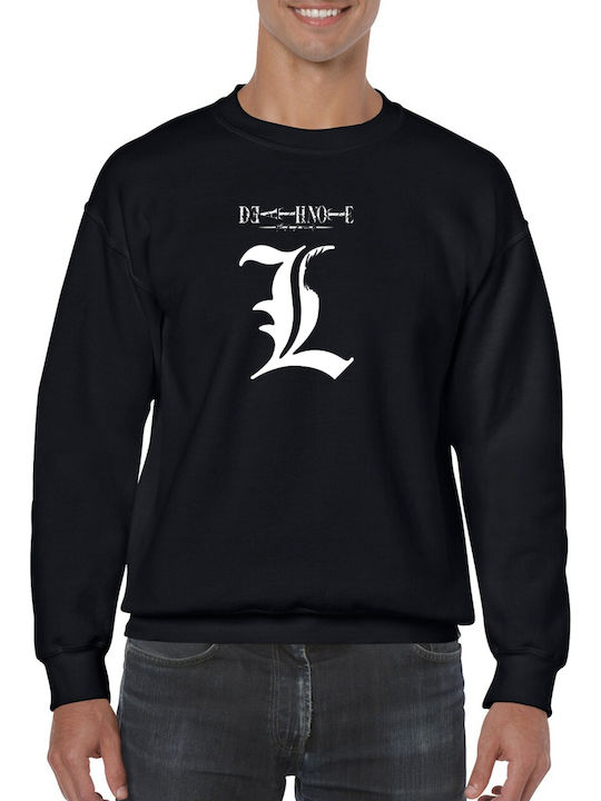 Death Note negru Sweatshirt negru