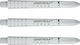 Winmau Prism Force White Medium Stems Στελέχος για Βελάκια
