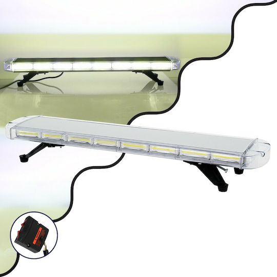 GloboStar Φάρος Αυτοκινήτου LED 10 - 30V Αδιάβροχος με Λευκό Φωτισμό