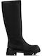 Women's Boots with Medium Heel Black