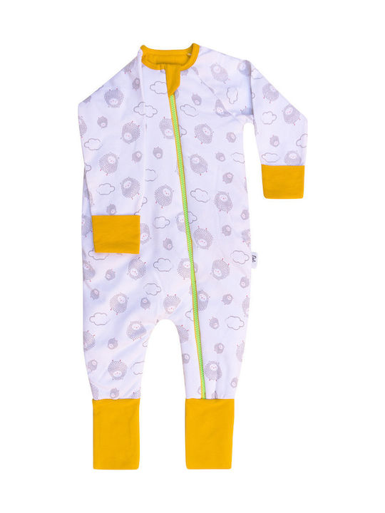 Owli Iarna Sac de dormit cu picioare Sheep 2.7 tog Yellow