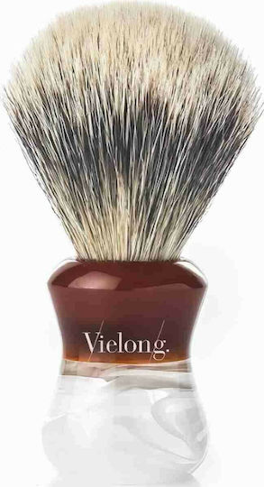 Vie Long Perie De Bărbierit Silvertip Knot 24mm Cu Păr De Bursuc