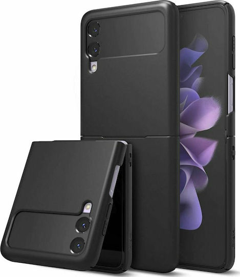 Ringke Slim Back Cover Σιλικόνης 1.2mm Μαύρο (Galaxy Z Flip3 5G)