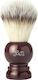 Vie Long Fibersoft J&M Shaving Brush Brown with Synthetic Bristle 24mm