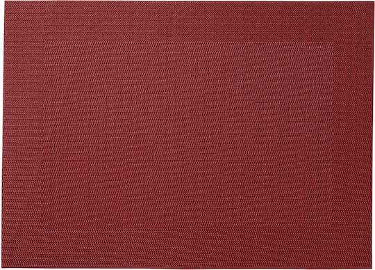 Maxwell & Williams Σουπλά Πλαστικό Κόκκινο 45x30cm Maxwell & Williams Σουπλά Πλαστικό Κόκκινο 45x30cm