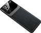 Bodycell Plexiglass Задна корица Пластмаса Черен (iPhone 12 / 12 Pro)